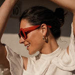 Cargar imagen en el visor de la galería, Gafas de sol Clovelly Rojo
