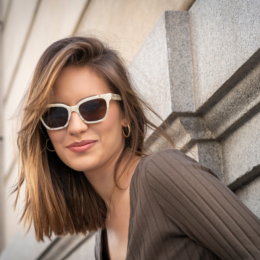 Gafas de sol Emerald Nácar Marrón